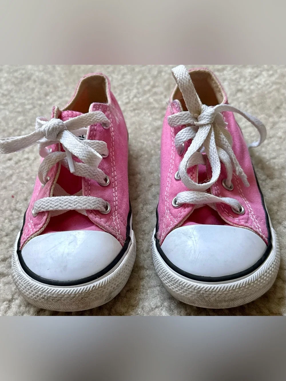 Pink Converse Toddler Size 9